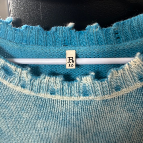 R13 Distressed Sweater - Picture 2 of 3